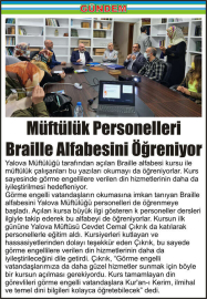 Müftülük-Personelleri-Braille-Alfabesini-Öğreniyor