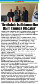 “Üreticinin-İstihdamın-Her-Daim-Yanında-Olacağız”