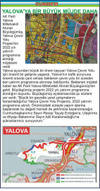YALOVA’YA BİR BÜYÜK MÜJDE DAHA