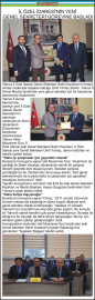 İL ÖZEL İDARESİ’NİN YENİ GENEL SEKRETERİ GÖREVİNE BAŞLADI