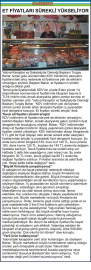 ET FİYATLARI SÜREKLİ YÜKSELİYOR