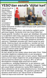 YESO’dan esnafa ‘dijital kart’