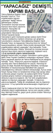 “YAPACAĞIZ” DEMİŞTİ, YAPIMI BAŞLADI