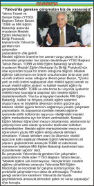 “Yalova’da gereken çalışmaları biz de yapacağız”