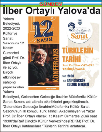 İlber Ortaylı Yalova’da