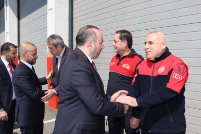 BAŞKAN TUTUK HEMŞEHRİLERİYLE BAYRAMLAŞTI