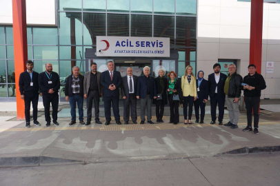 CHP’li vekil adaylarından hastane ziyareti