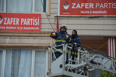 Yalova İtfaiyesi Olası Bir Kazayı Daha Engelledi