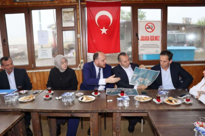 AK PARTİ’DEN BALIKÇILAR KOOPERATİFİ’NE ZİYARET