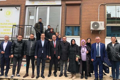 AK Parti Heyeti İl Müdürlüklerine Çıkarma Yaptı