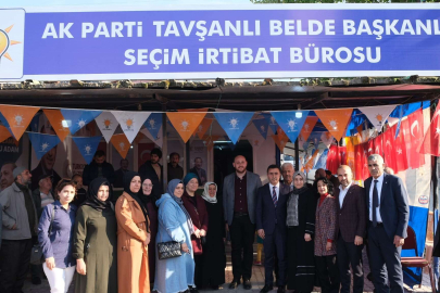 AK Parti Tavşanlı’da SKM Seçim Koordinasyon Merkezi’ni açtı
