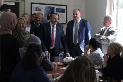 AK PARTİ YALOVA’DAN YASMEK’E ZİYARET