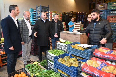 Başkan Tutuk’tan esnafa hal hatır ziyareti