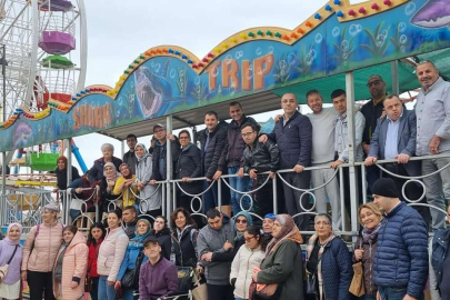 Özel bireyler lunaparkta stres attı