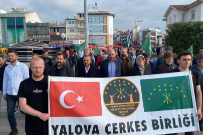 AK PARTİ YALOVA İL BAŞKANLIĞI ÇERKES SÜRGÜNÜ VE SOYKIRIMI ANMA TÖRENİNE KATILDI