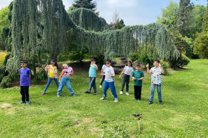 Eskişehirli minikler Yalova gezisinde