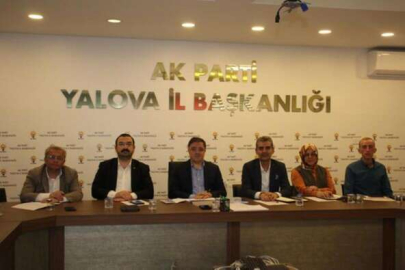 BAŞER, AK PARTİ YALOVA İL BAŞKANLIĞI’NI ZİYARET ETTİ