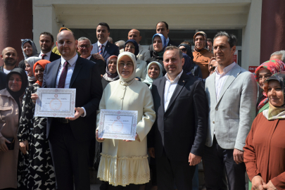 AK PARTİ YALOVA MİLLETVEKİLLERİ, MAZBATALARINI ALDI