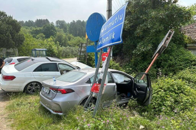 Çınarcık’ta korkutan kaza: 2 yaralı