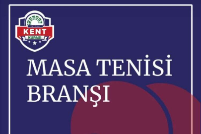 YALOVA'DA MASA TENİSİ TURNUVASI BAŞVURULARI BAŞLADI