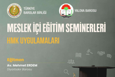 YALOVA BAROSU’NDA MESLEK İÇİ EĞİTİM