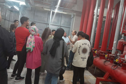 YALOVA DEVLET HASTANESİ’NDEN ÖĞRENCİLERE YANGIN GÜVENLİĞİ EĞİTİMİ