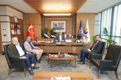 BAŞHEKİM HASAN ERGENÇ YTSO BAŞKANINI ZİYARET ETTİ