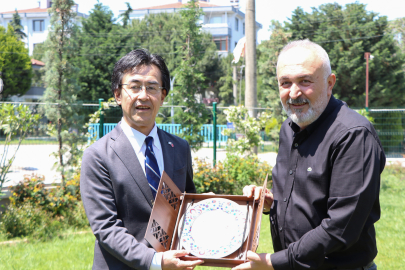 Japon Başkonsolosu Kasahara Çiftlikköy’de