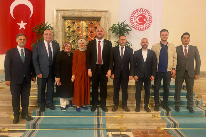 AK Parti Heyeti Büyükgümüş ve Akyol’u Tebrik Etti