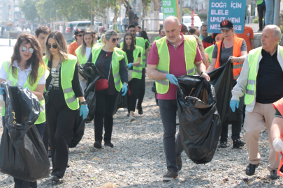 Çınarcıklılar Marmara Denizini Koruyor