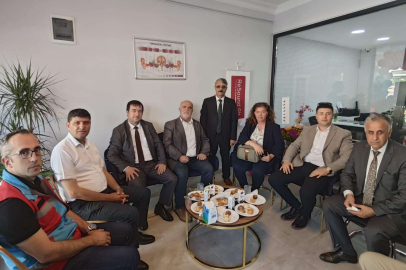 TURAN CANBAY ZİYARETLERDE BULUNDU