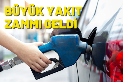 BENZİNE VE MOTORİNE BEKLENEN ZAM GELDİ