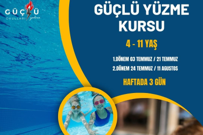 GÜÇLÜ KOLEJİ'NDE YÜZME KURSU BAŞLIYOR