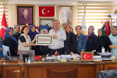 KURSİYERLERDEN MEHMET TEMEL’E ZİYARET