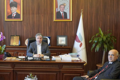 REKTÖR BAHÇEKAPILI, KARAMÜRSEL KAYMAKAMI’NI AĞIRLADI