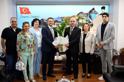 TÜKODER Yalova Şubesi’nden Vali Erol’a ziyaret