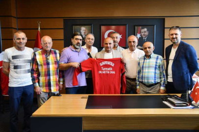 Yalovaspor Masterler Derneği’nden Oral’a ziyaret