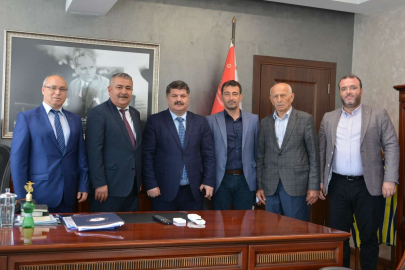 YESOB’TAN YENİ EMNİYET MÜDÜRÜNE ZİYARET