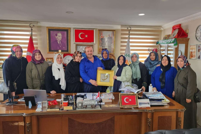 KURSİYERLER MEHMET TEMEL’İ MAKAMINDA ZİYARET ETTİ