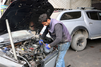 Bayram öncesi araç bakımı yoğunluğu