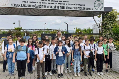 Öğrenciler, Hersek Lagünü’ne hayran kaldı