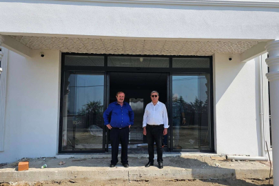 Esenköy Belediye Başkanı Temel, yeni belediye binasını inceledi