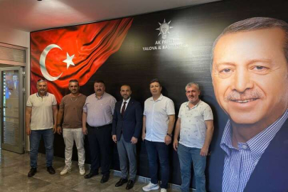 Murat Erdoğan AK PARTİ İl Başkanlığını ziyaret etti