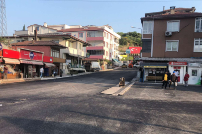 Tavşanlı’da şehitlik caddesi asfaltlandı