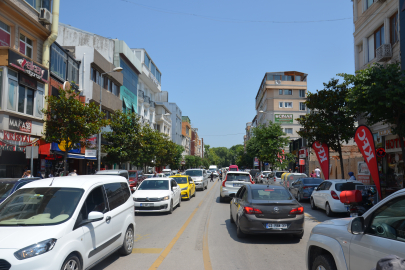 Yalova'da Kurban Bayramı tatilinde trafik kitlendi