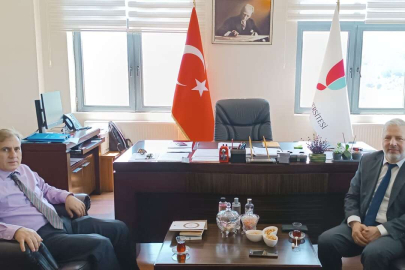İL MÜFTÜSÜ REKTÖR YARDIMCISINI ZİYARET ETTİ