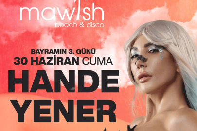Hande Yener, Çınarcık'ta hayranlarıyla buluşacak