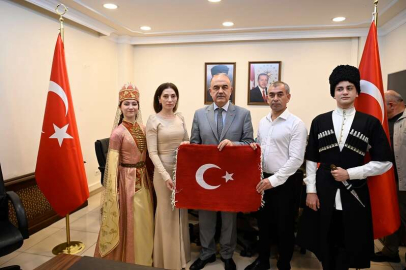 Kafkas ekiplerinden Vali Erol’a ziyaret