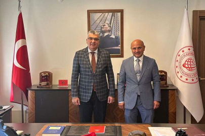 Oral, Bakan Yardımcısı Ünüvar’ı ziyaret etti