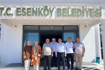 Mustafa Tokat Mehmet Temel’e hayırlı olsun ziyaretinde bulundu